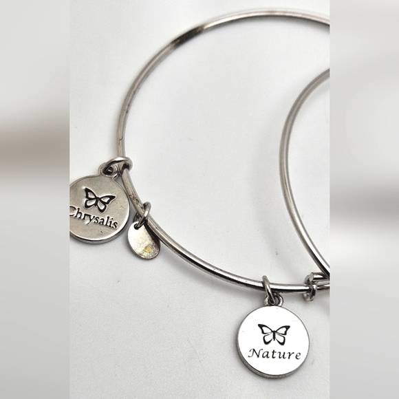 🟢3/$19🟢 CHRYSALIS Lot of TWO (2) Silver Bracelets Nature and Daughter - Picture 2 of 4